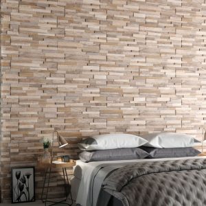 WALL ART TAUPE NATURALE 15X61