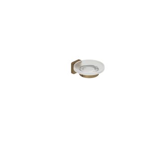 VELA S Soap Dish (brushed bronze)