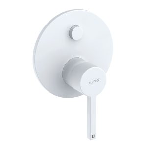 NOVA FONTE PURA Concealed Bath & Shower Mixer (matt white)