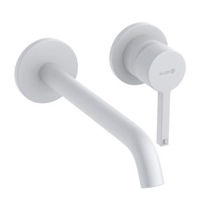 NOVA FONTE PURA Wall Mounted Basin Mixer (matt white)