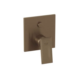 Decus Concealed Bath & Shower Mixer (brushed bronze)