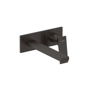 DECUS Wall Mounted Basin Mixer (brushed gunmetal)