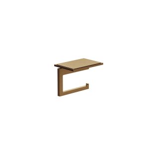 VELA C Paper Holder (brushed bronze)