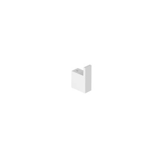VELA C Robe Hook (matt white)