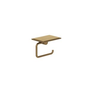 VELA R Paper Holder (brushed bronze)