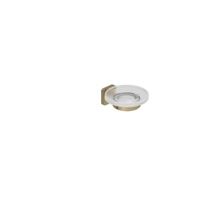 VELA R Soap Dish (brushed gold)