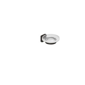 VELA R Soap Dish (brushed gunmetal)