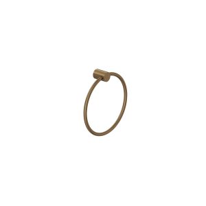 VELA R Towel Ring (brushed bronze)
